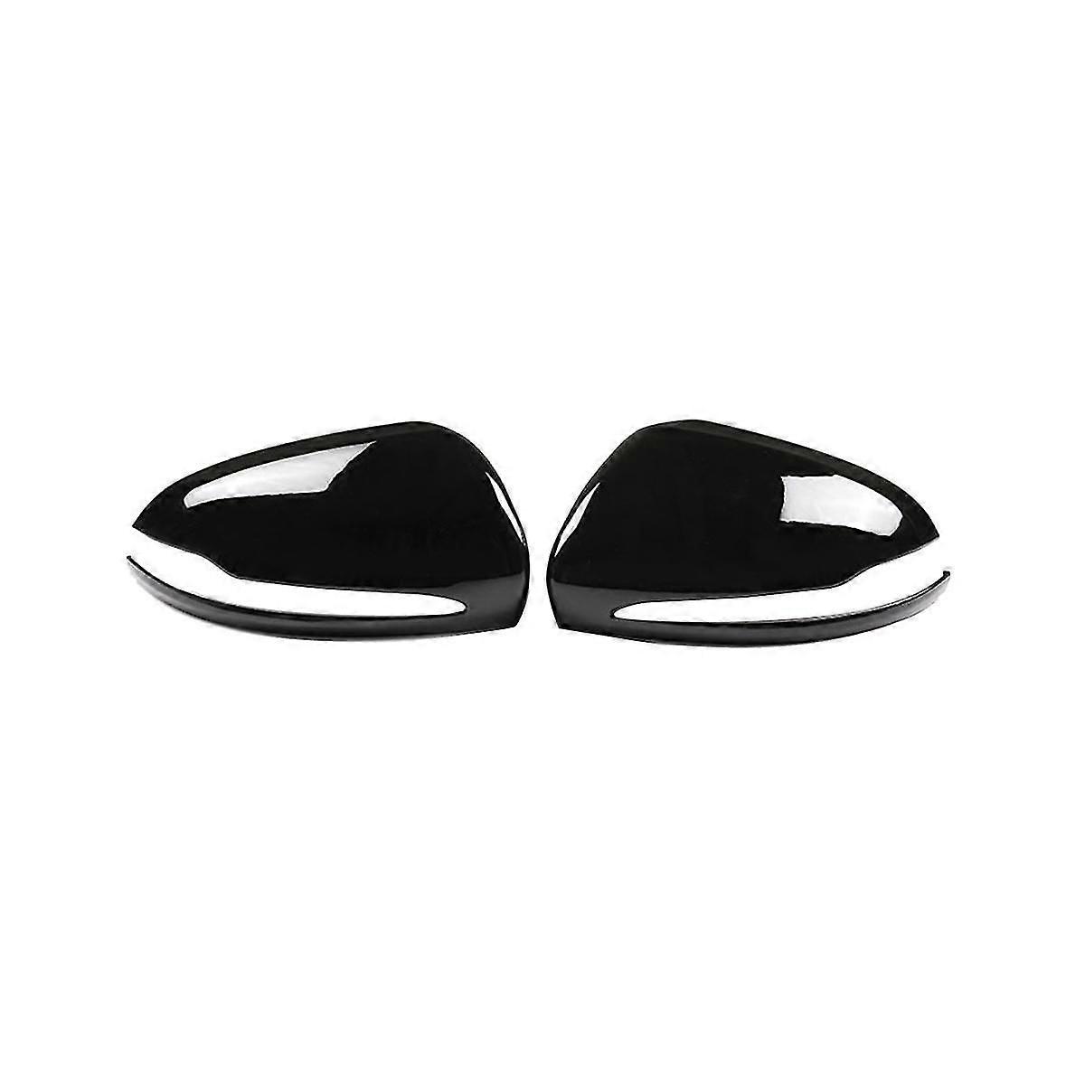1Pair Rearview Mirror Cover Trim for C S E GLC Class W205 W222 W213 X253 16-23 Side Wing Mirror She