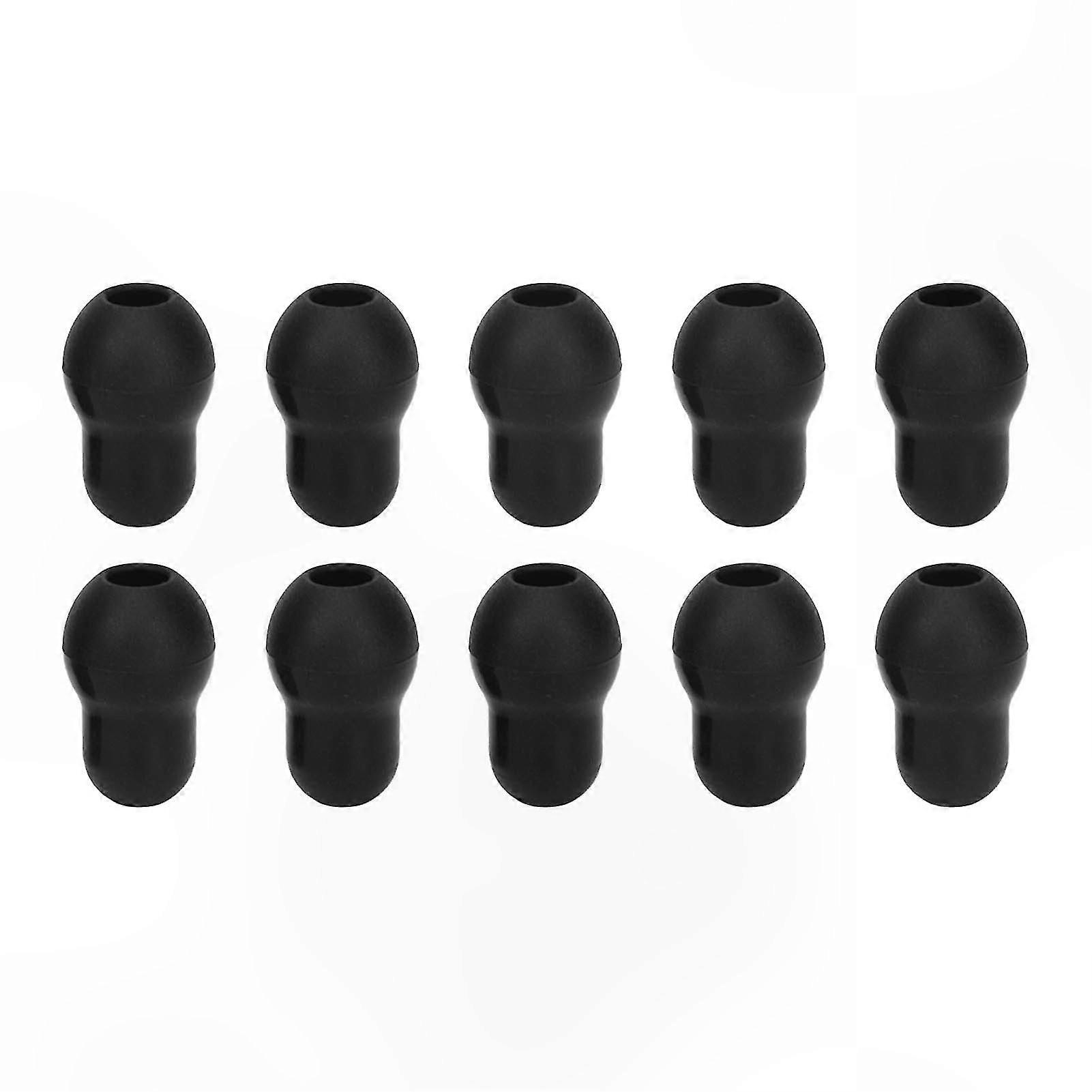 Universal Silicone Ear Tips for Stethoscopes, 10-Pack Replacement, Compatible with 5mm Ear Hooks