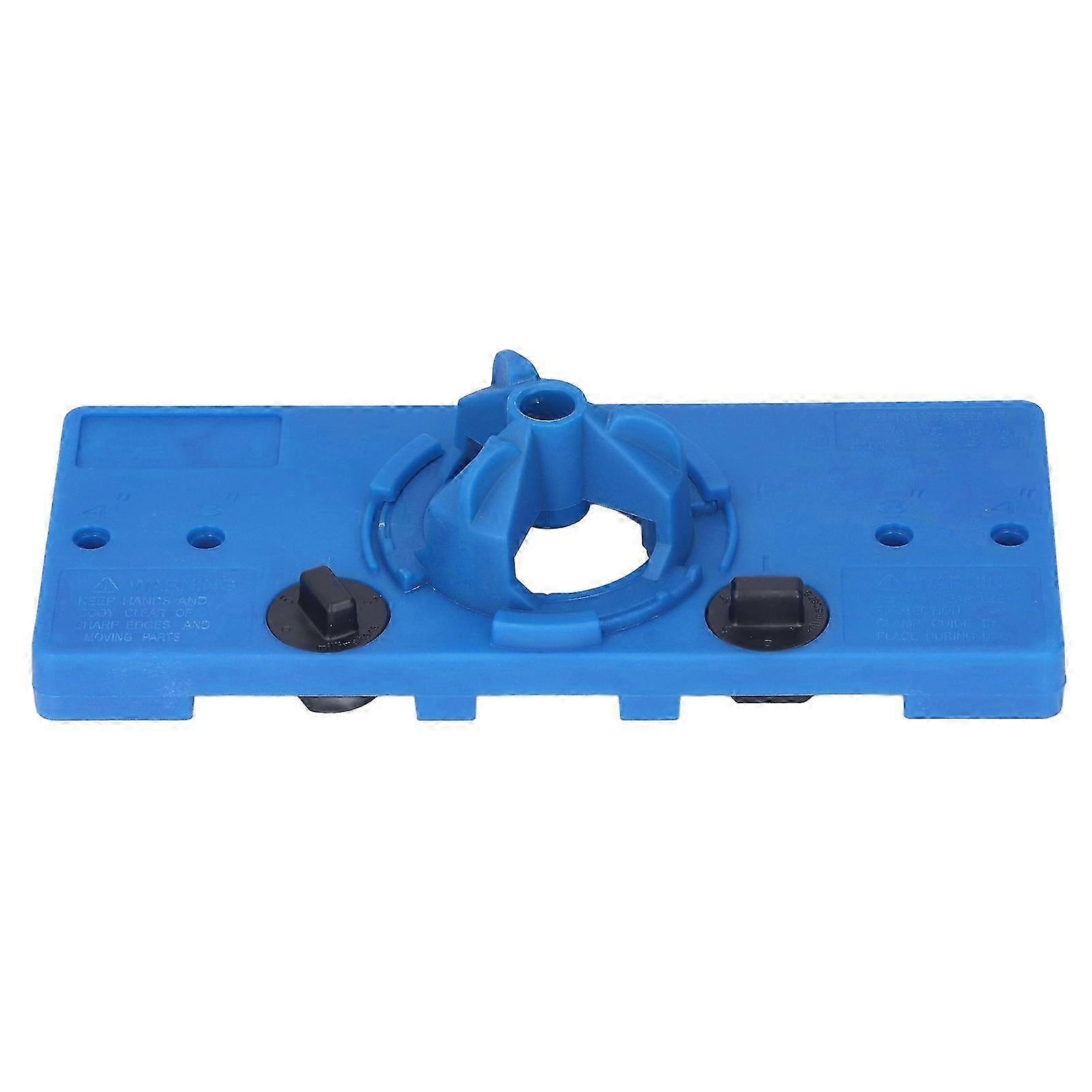 Woodworking 35mm Hinge Hole Saw Jig Kit with Drilling Guide & Cutter Bit Set - Boring Locator for Wood Punching