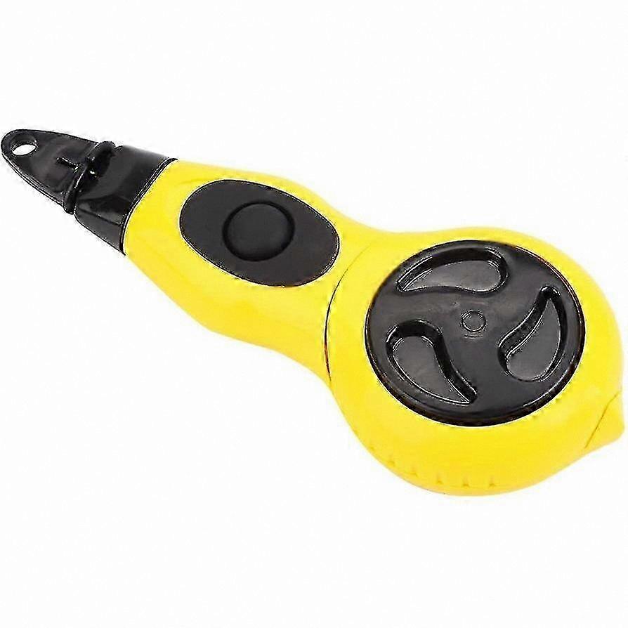 Yellow and Black Plastic Marker Pen for Writing and Drawing