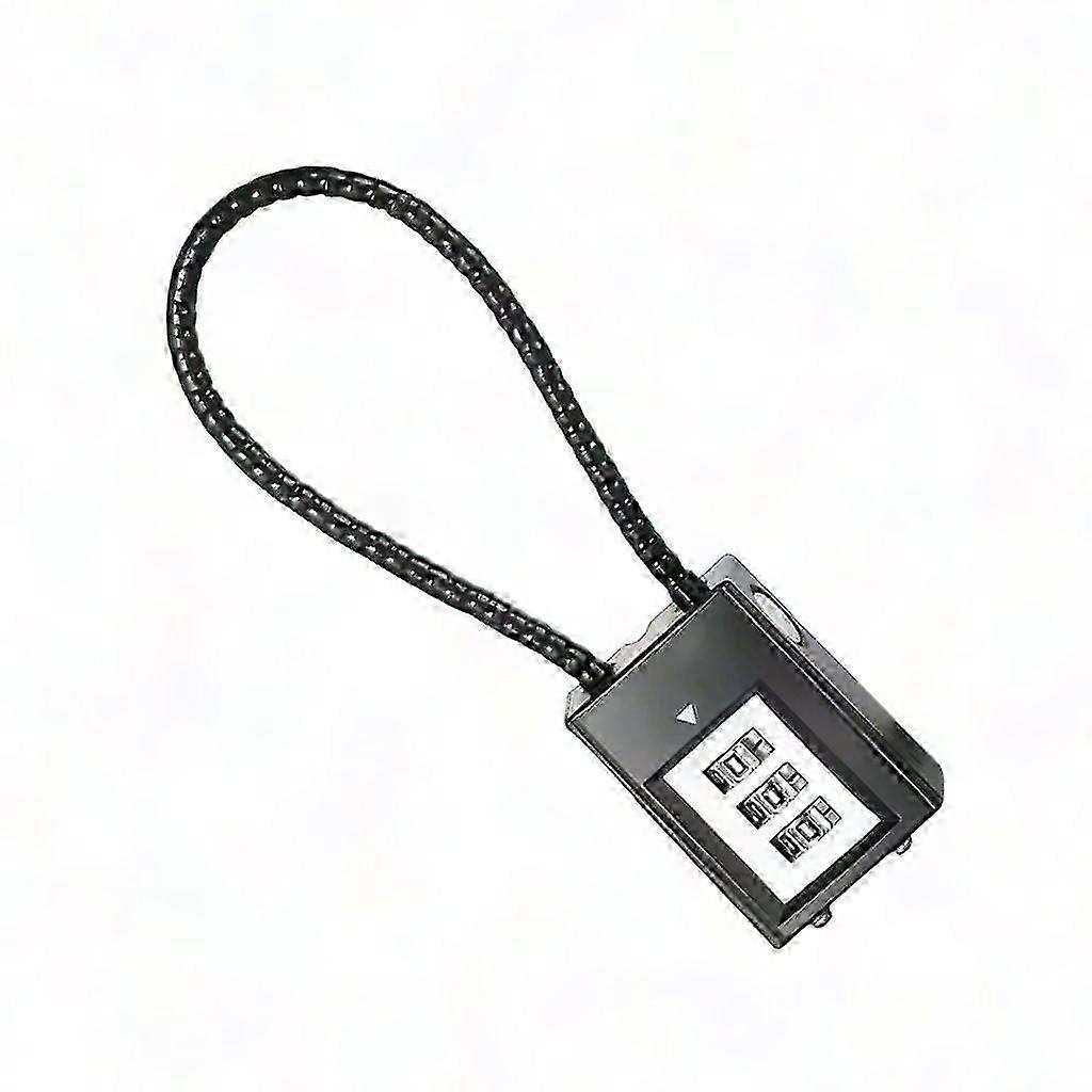 Secure Helmet Cable Lock for Snowboard, Outdoor Small Padlock with Durable Cable