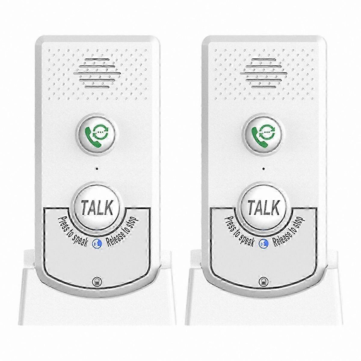 Wireless Home Intercom System with Long Range and Two-Way Voice Communication for Seniors