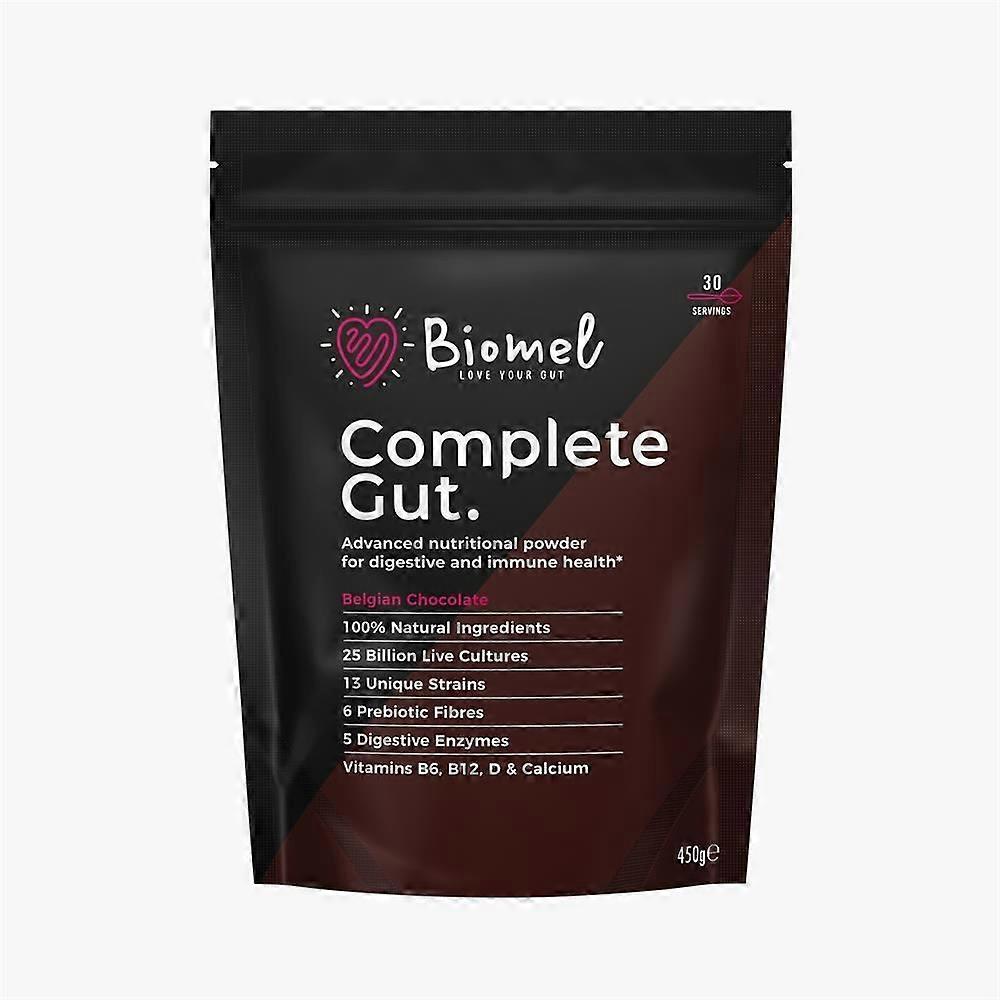 Biomel Complete Gut Belgian Chocolate 450g - 2 Pack