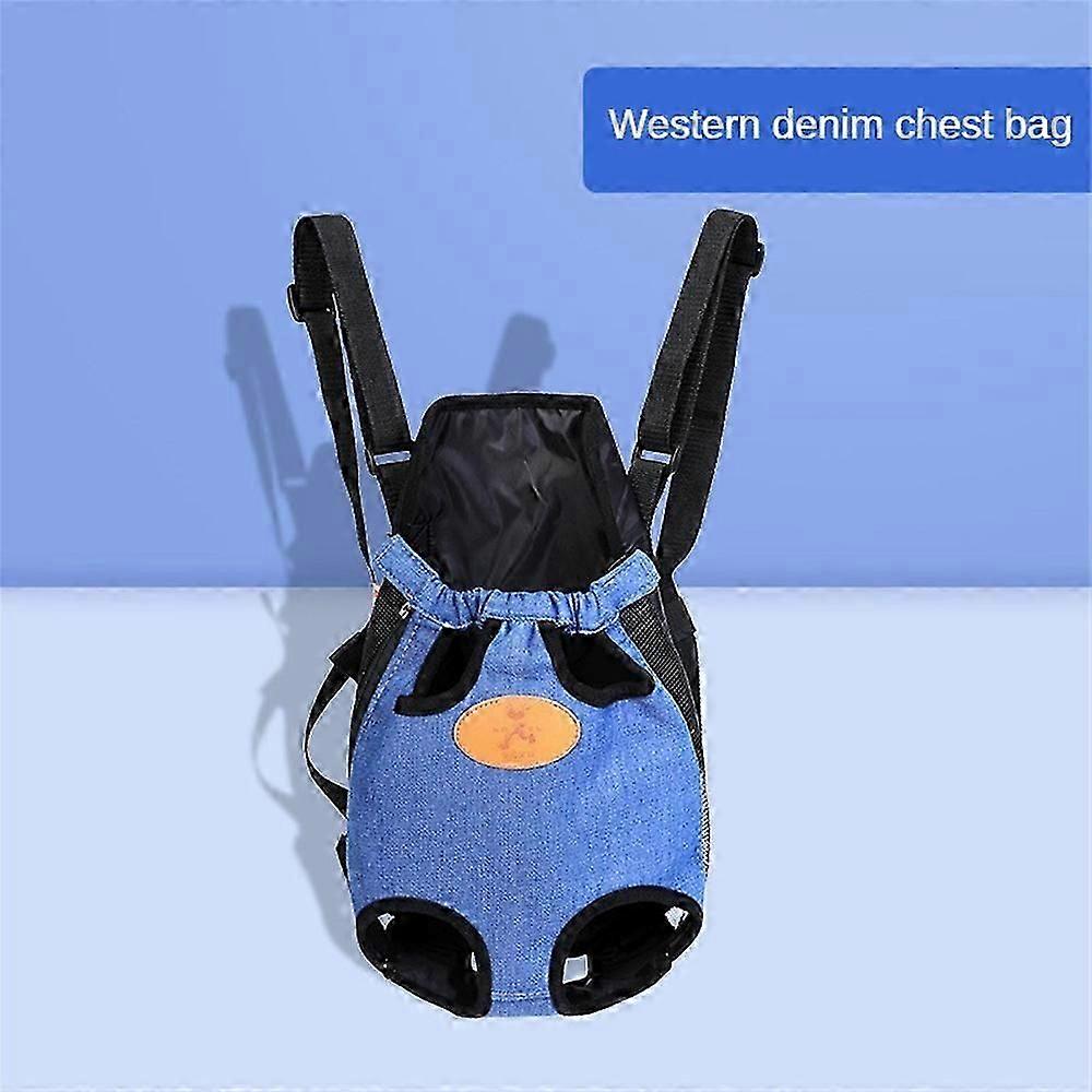 Adjustable Hands-Free Dog Carrier Backpack for Medium to Large Breeds, Ideal for UK Pet Owners on the Go