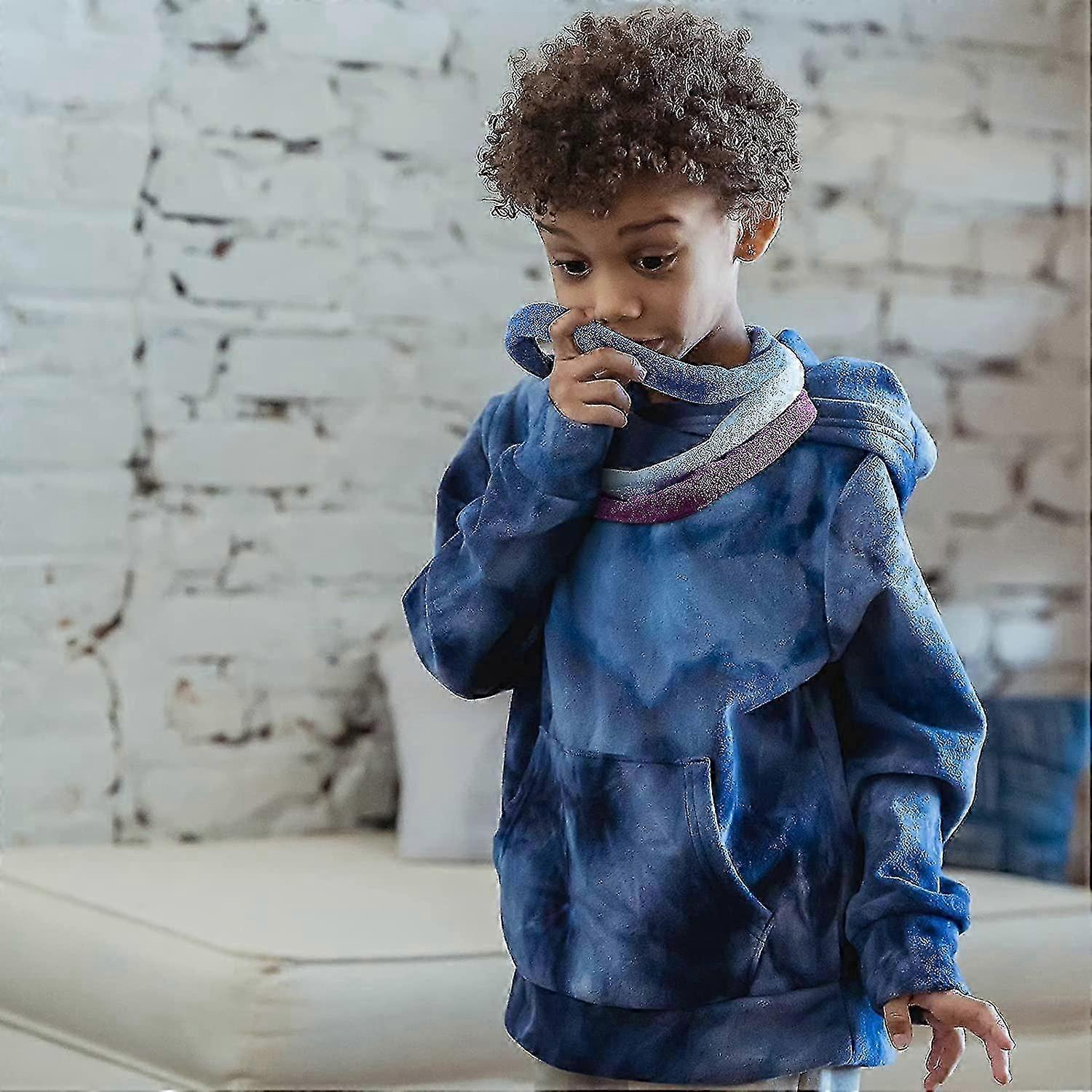 Heytea 8 قطع قلادات مضغ للأطفال الحسية ، ناعمة وماصة تيري القماش التسنين مضغ قلادة ماصة بديل لمضغ SZRH A-S