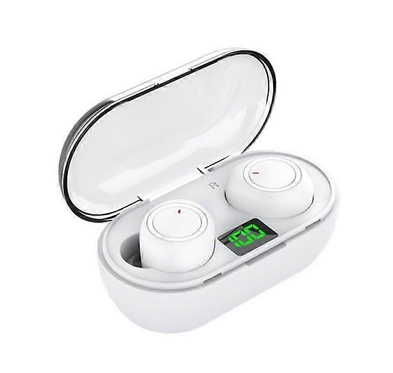 Wireless Earbuds, Bluetooth 5.3 Wireless Headphones in Ear with HiFi Stereo, Clear Call, Touch Control(White)