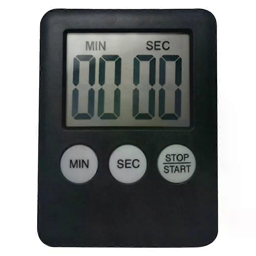 Digital Electronic Timer Stopwatch Multi-Function Sports Timers LCD Display Magnetic for Sports Exercise Baking Cooking
