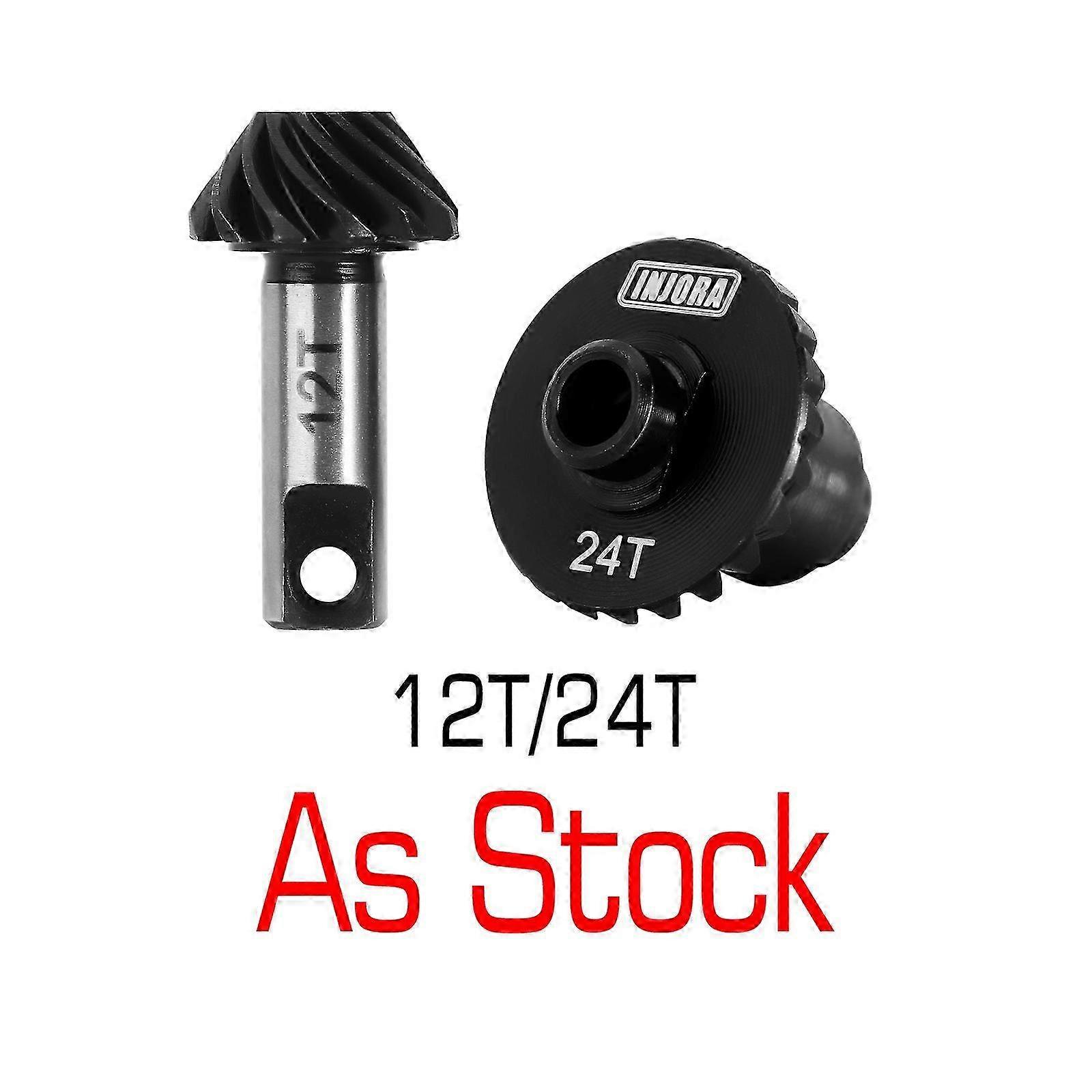 2025 INJORA Steel Alloy Overdrive Underdrive Helical Axle Gear Set for 1/18 RC Crawler Car TRX4M Upgrade (4M-10 4M-34)