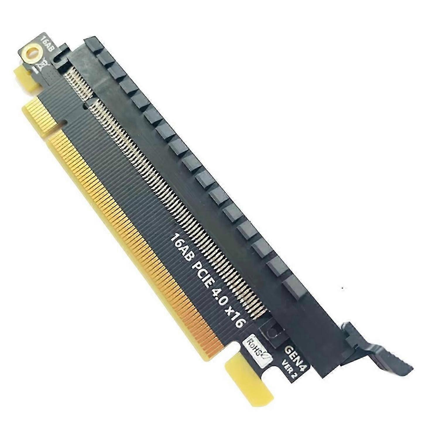 PCI Express 4.0 X16 To16X Adapter Increase Height Card Gen4 Motherboard Slot GPU GTX RX Graphics Car