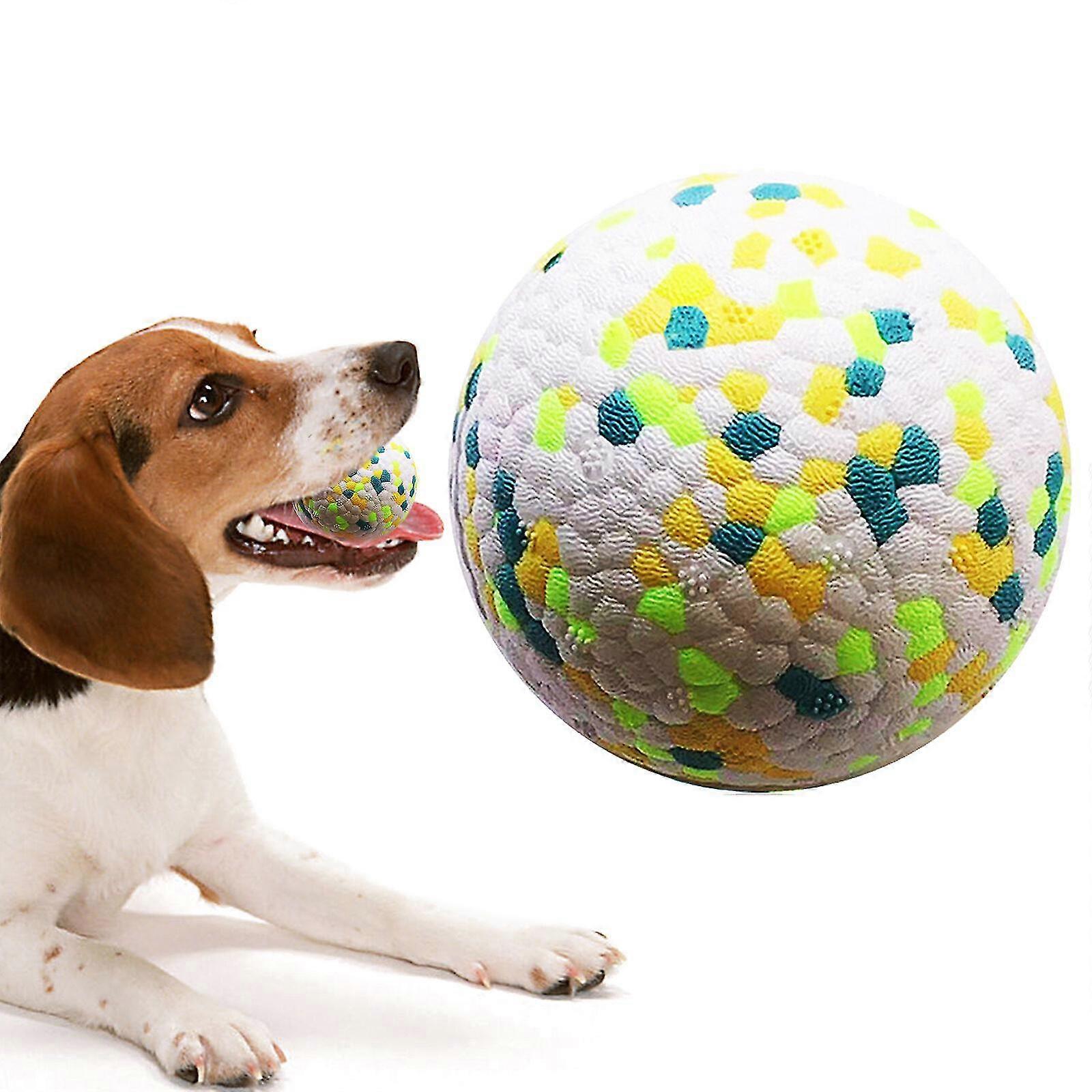 2025 3inch Pet Dog Ball Toys for Aggressive Chewers for Dogs Playing, Environmentally Friendly Safe