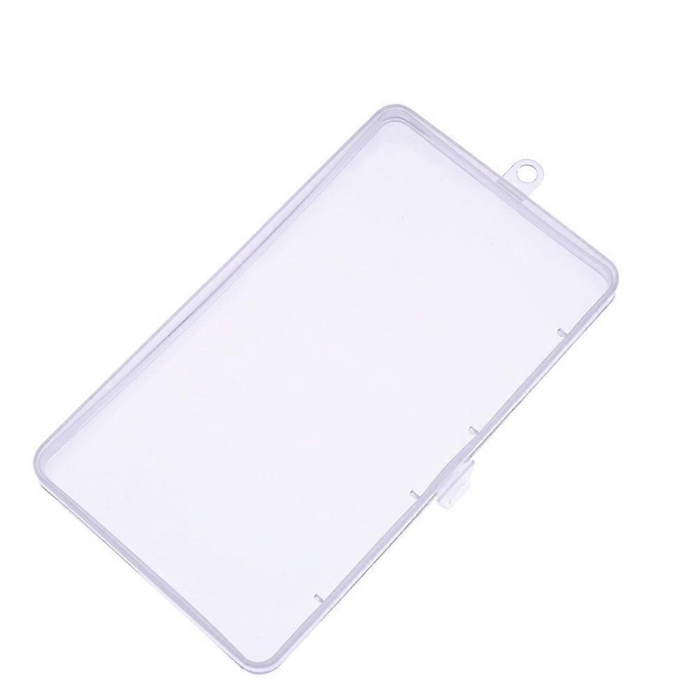 Mini Jewellery Storage Box Transparent Mini Cosmetics Storage Box Tidy Accessory Storage Box 10Pcs