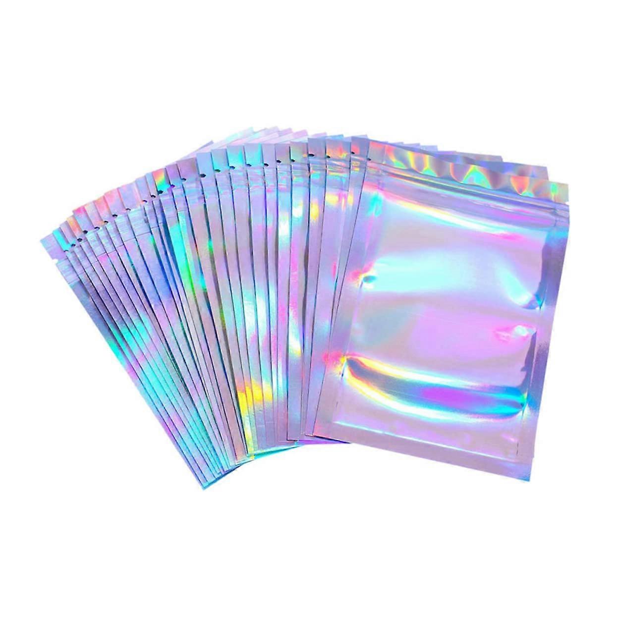 Reusable Sealing Bags Aluminized Storage For Earphones USB Cables 20 Pack