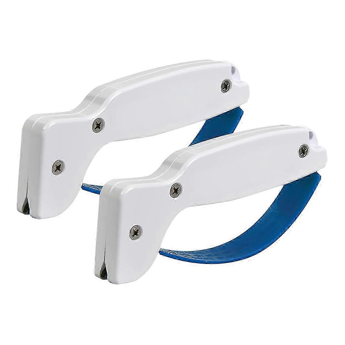 Kitchen Knifes and Chef Knife Sharpener, Chef Grade Sharpening Tool, Restore and Hone Straight & Se