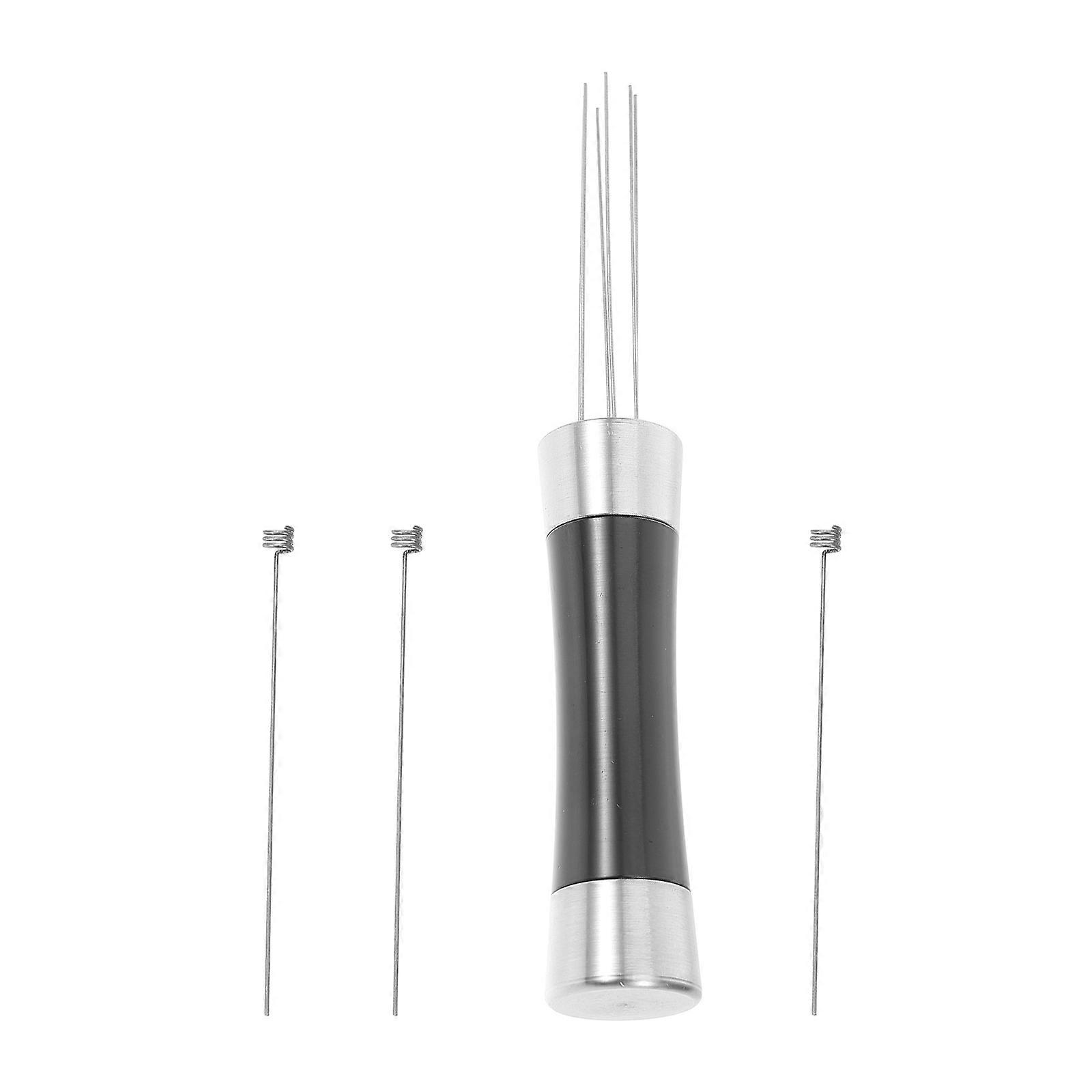 Espresso Coffee Accessories Needle Type Coffee Stirrer Professional Use Stainless Steel Uniform Powder Distribution 1 Set
