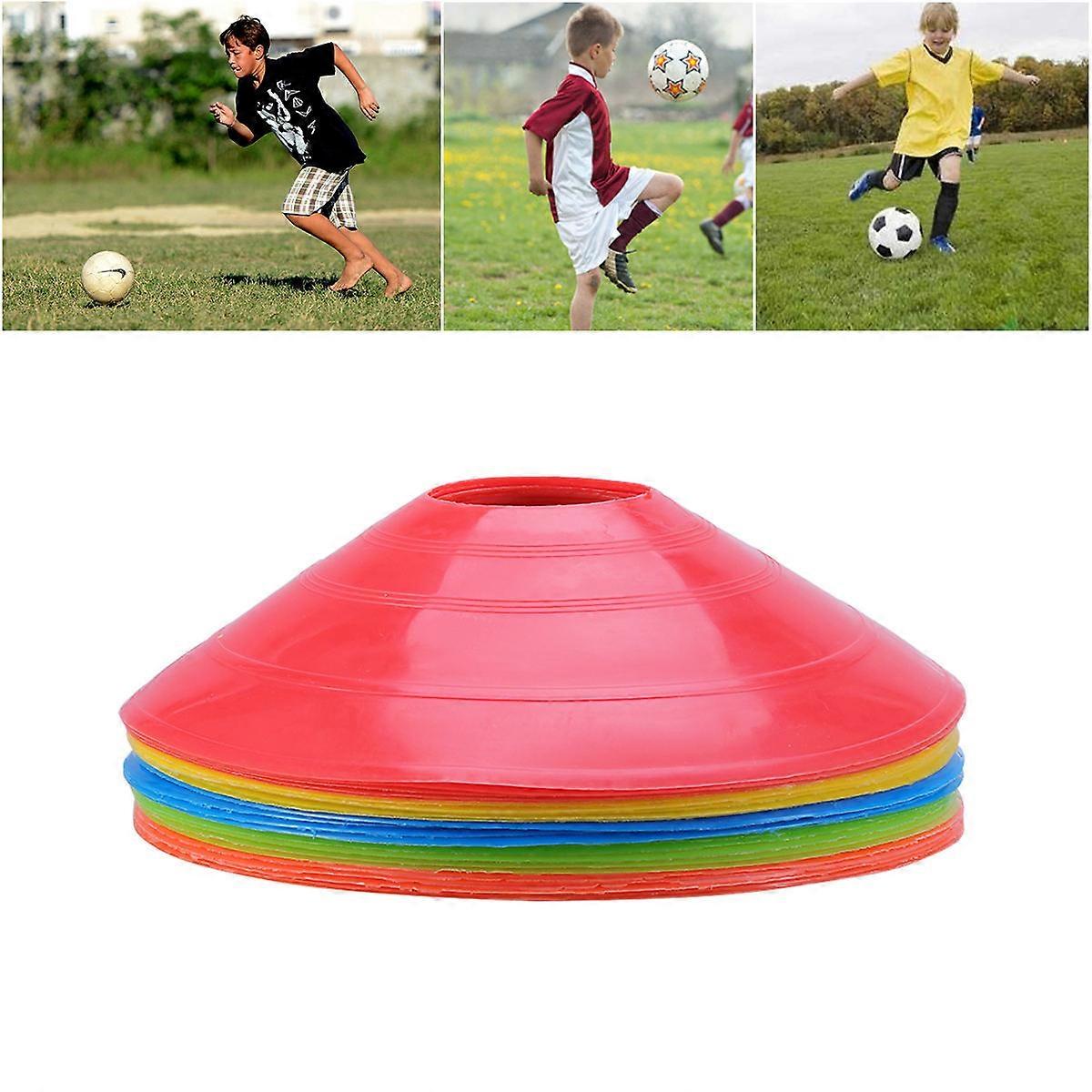 Sports Disc Cone for Training Use Pack of 25Pcs in Assorted Colors