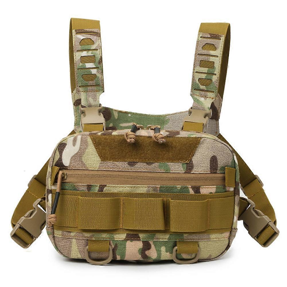 Outdoor Chest Bag Backpack Front Rig Pouch B