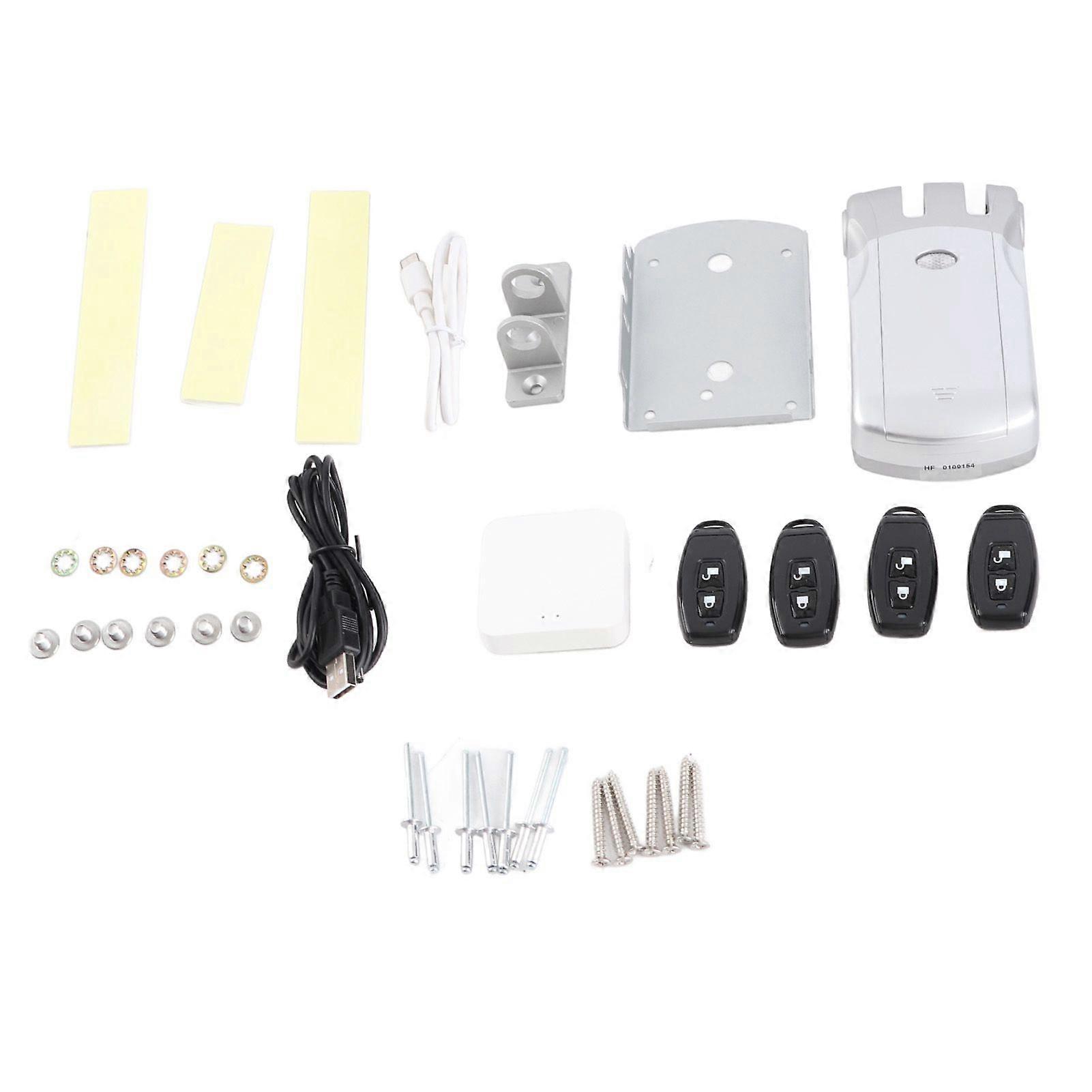 Intelligent For Tuya Wifi Door Lock Wireless Remote Control Open Close AntiTheft for Home Indoor Security