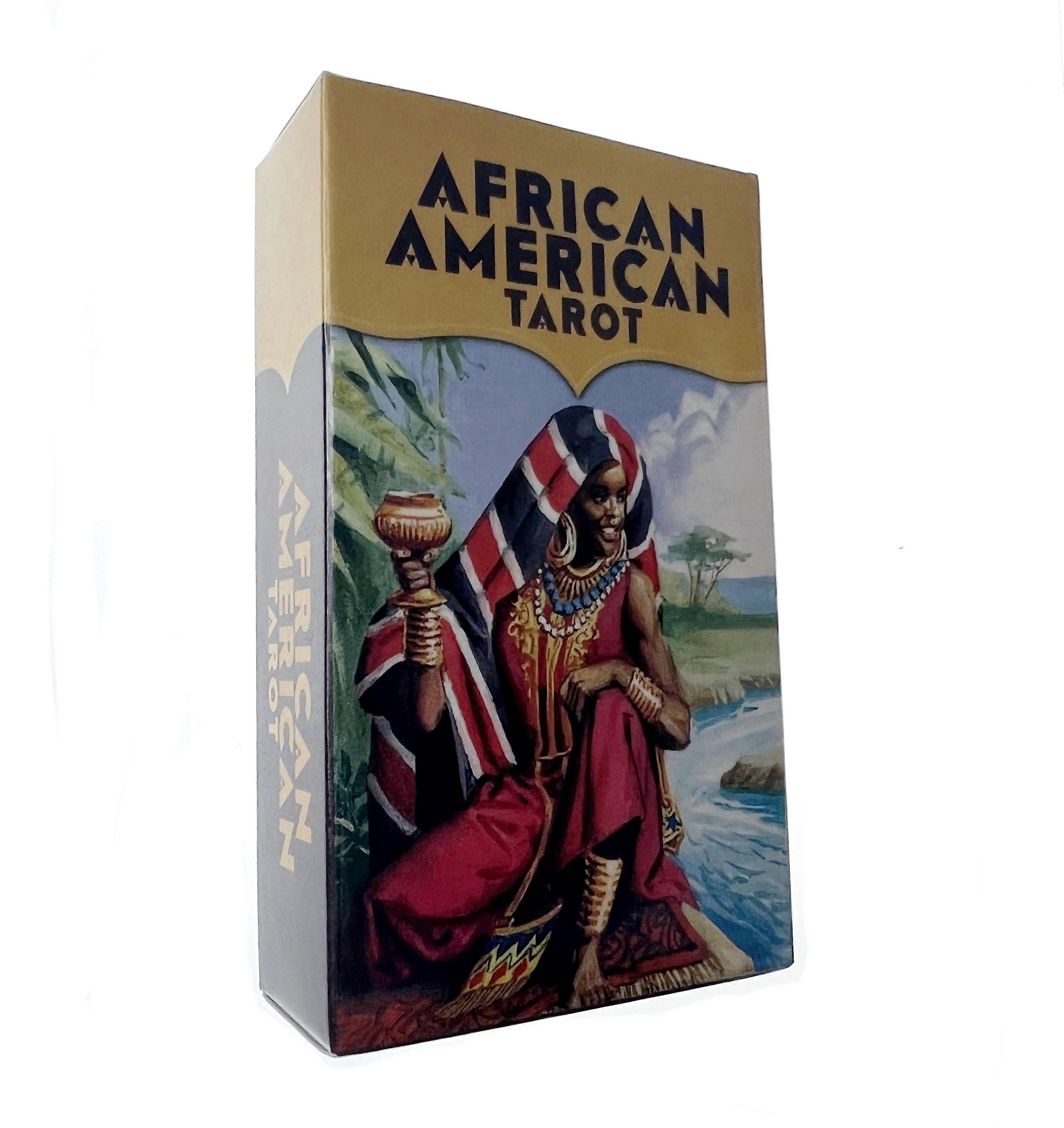 African American Tarot cards Guidebook  Card Game Tarot Deck with PDF New Beginner Divination Oracle Party Game Occult