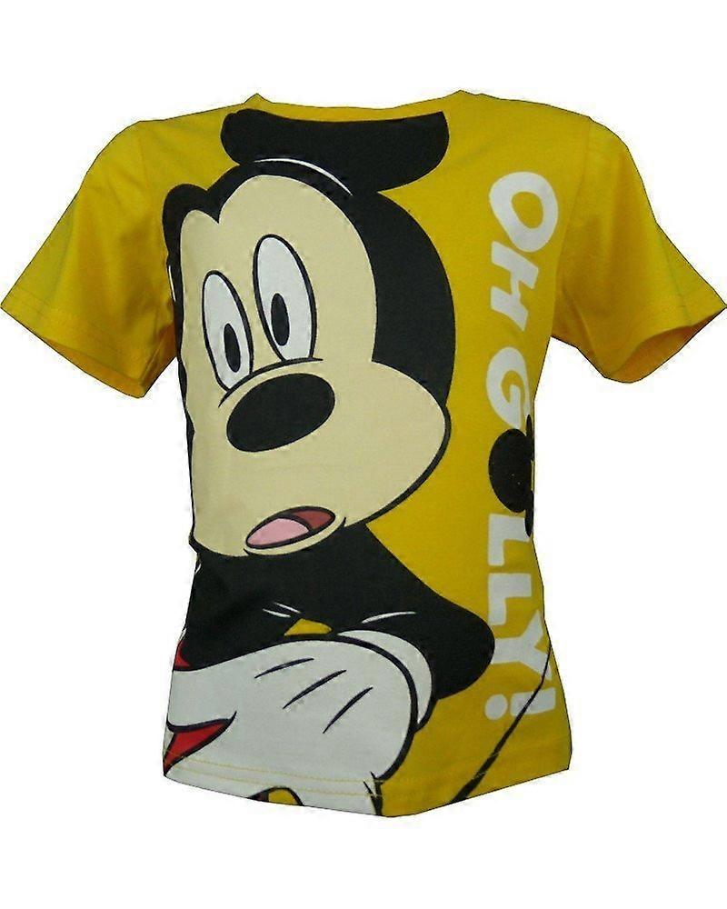 Boys Disney Mickey Mouse Short Sleeve T-Shirt OE1309