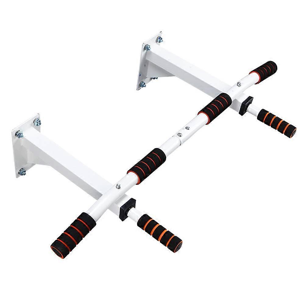 Pullup Device For Indoor Fitness Home Use Parallel Bars Equipment WallMounted Horizontal Bars White