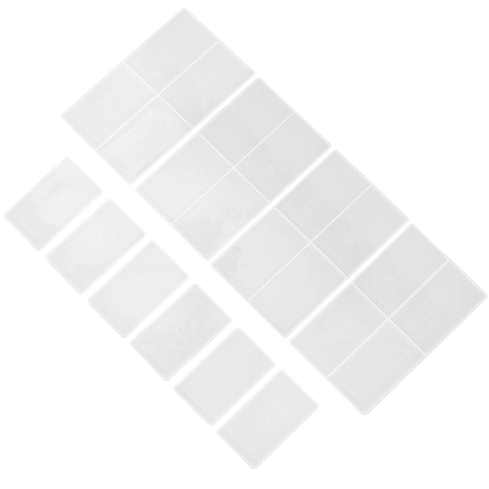 Silicone Mold for DIY Tarot Card Making 2Sets of Molds