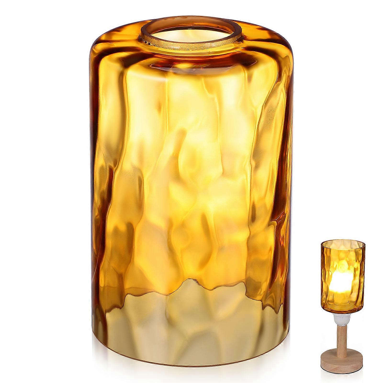Glass Decorative Lampshade Small Lamp Shades for Light Fixture 4Pcs