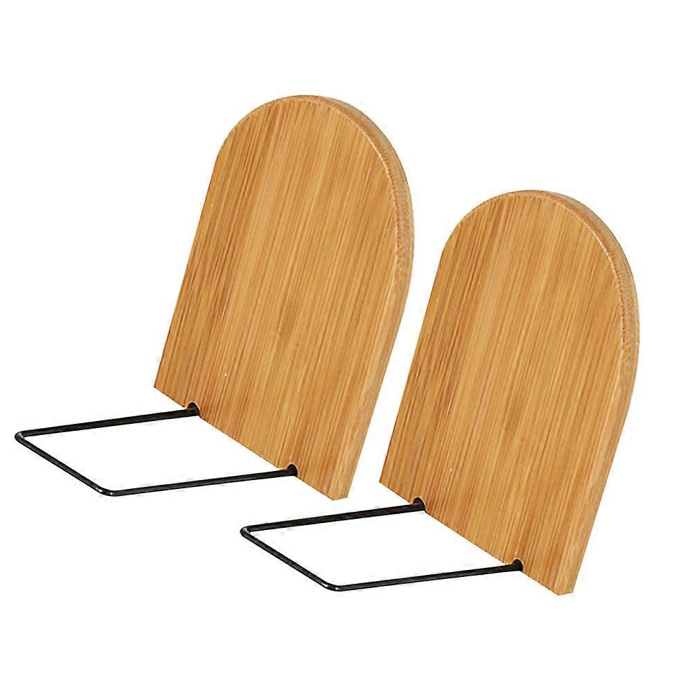Bookends Decorative Book Organizers For Office Use 14.5X11CM Minimalist Design 6 Pcs