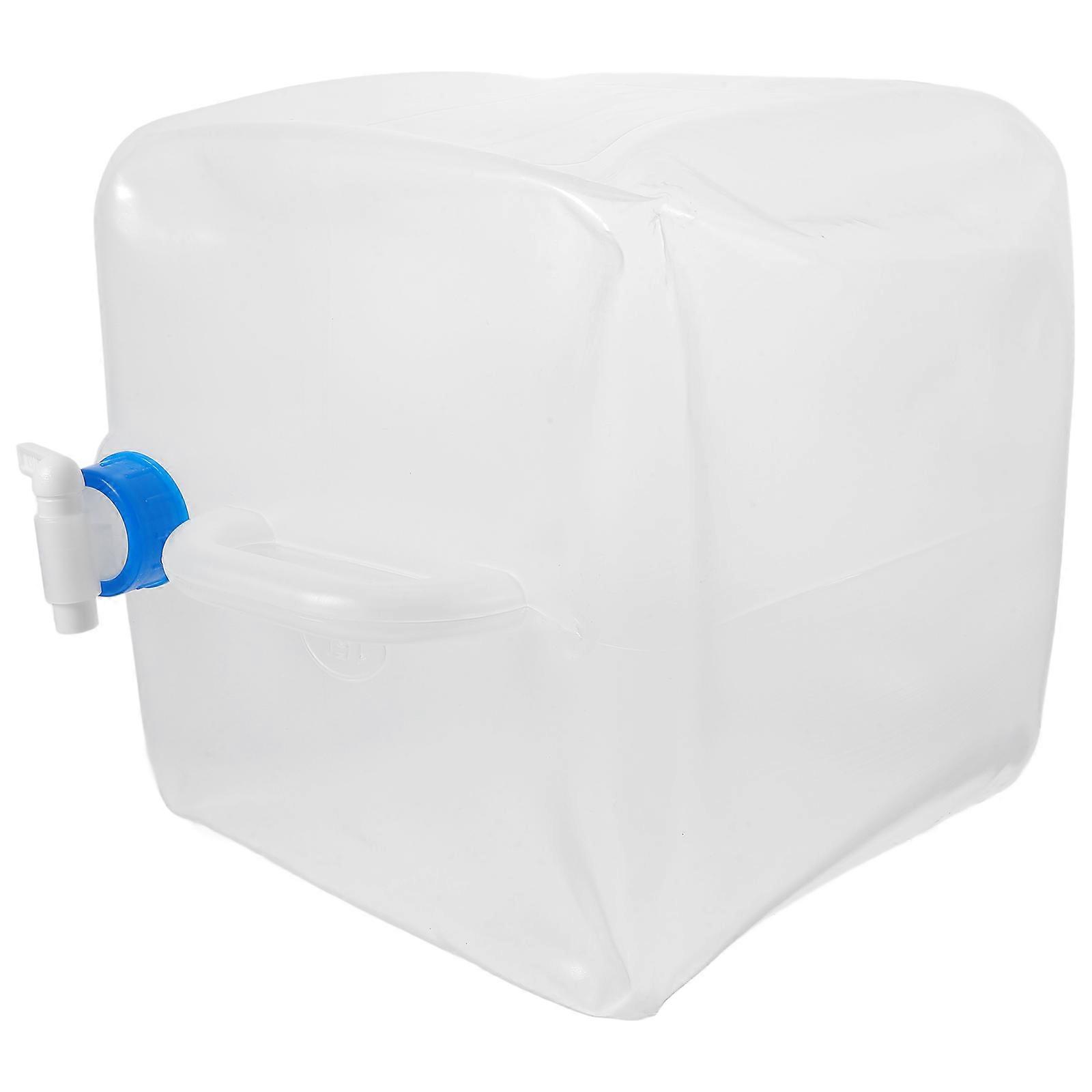 Durable Collapsible Water Container for Outdoor Storage Use