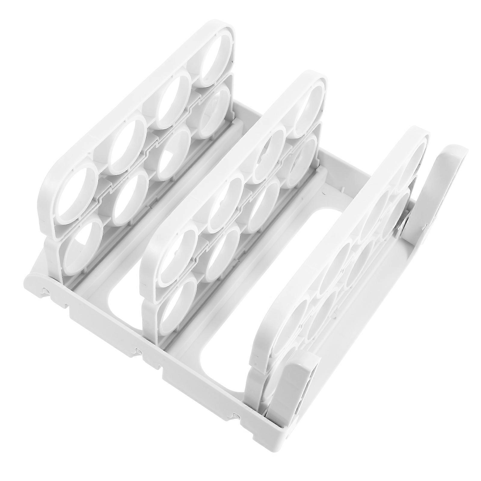 Egg Tray for Fridge Folding Egg Holder for Refrigerator Use 2Pcs