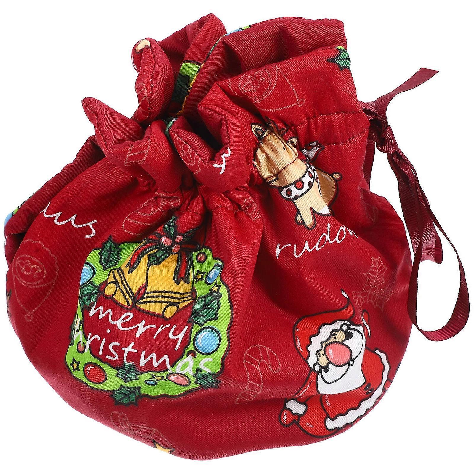 Printed Red Teapot Covering 2Pcs Simple Design For General Consumers Decorative Kettle Cover Dust Protection