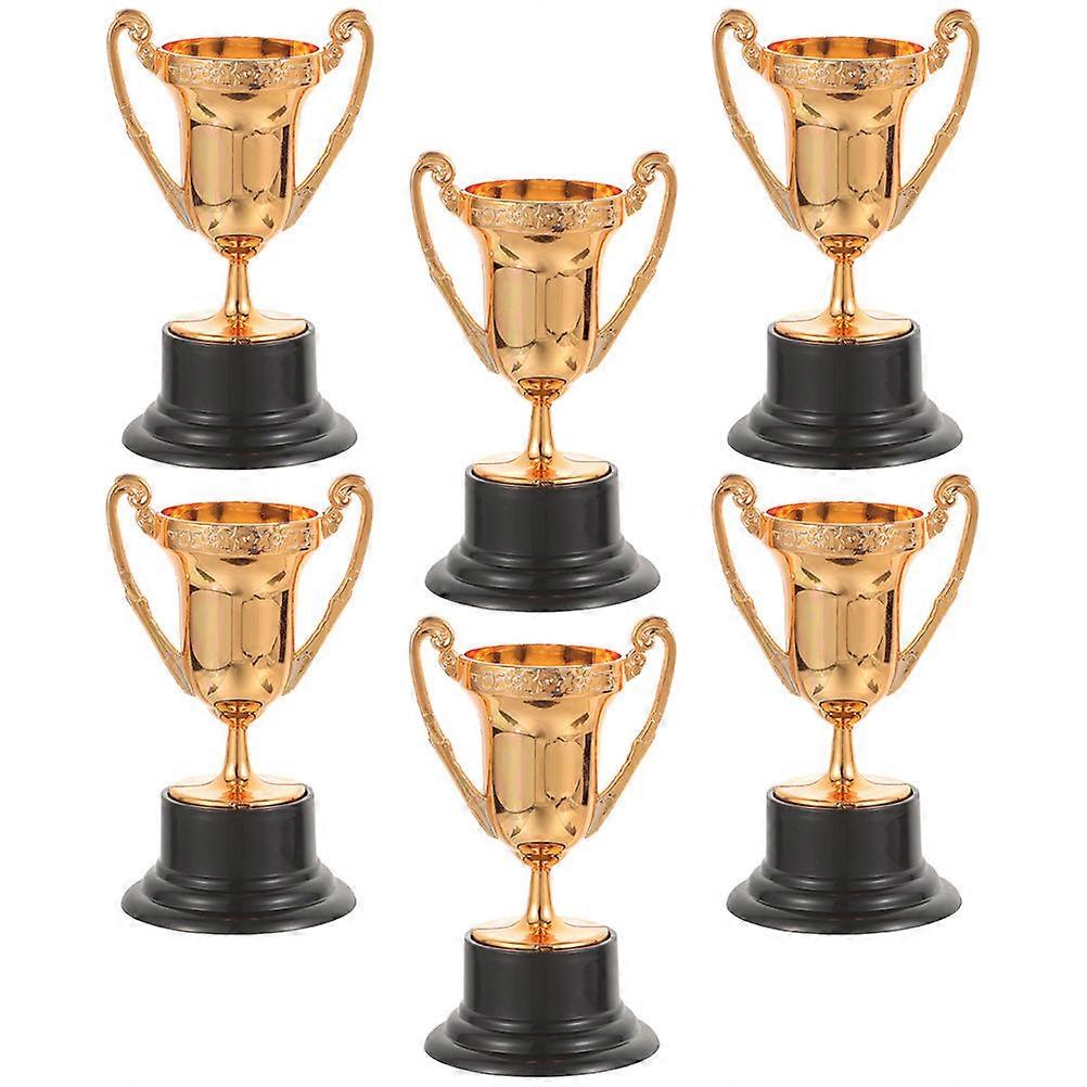 Small Trophy Plastic Trophy Ornament for Kids 12Pcs Reward Props