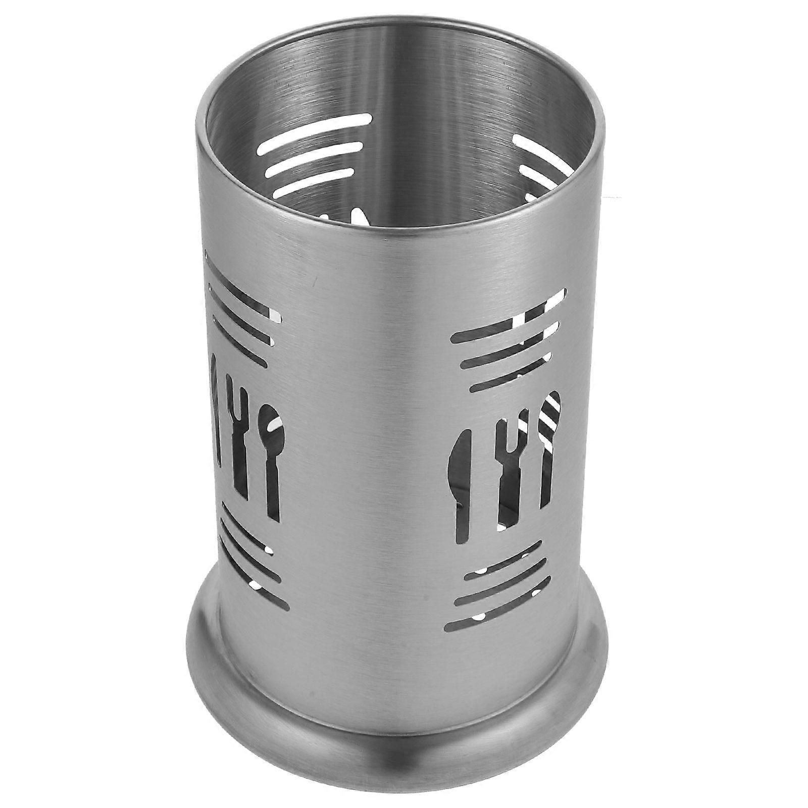 Metal Utensil Holder Flatware Organization Wear-resistant 2Pcs Designed For General Users