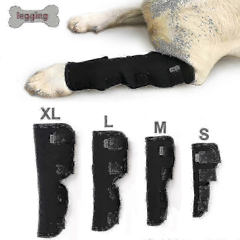 舐め防止と関節の快適さのための犬用レッグプロテクター