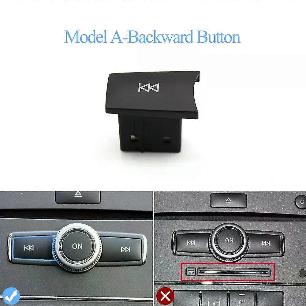 Car Front Dashboard Radio CD Player Button Knob Cover Switch Cap For Mercedes Benz W204 X204 W212 W207 W218 W166 W156 W176 W172