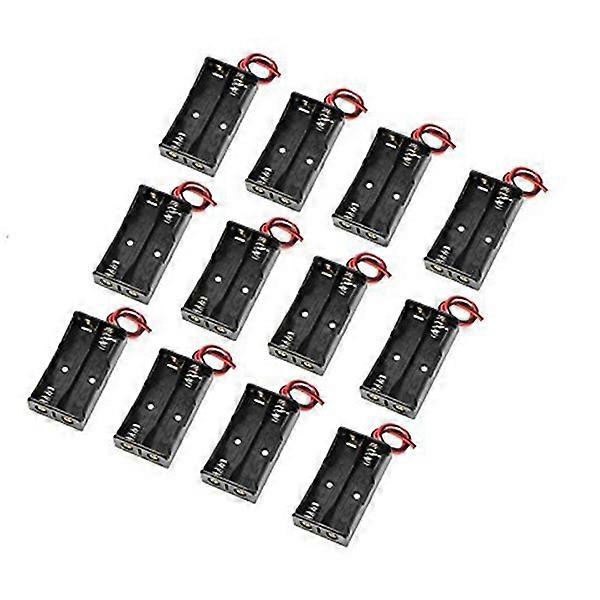 Battery Case 2 X 1.5V Aa Holder for Battery Usage 8 Pieces