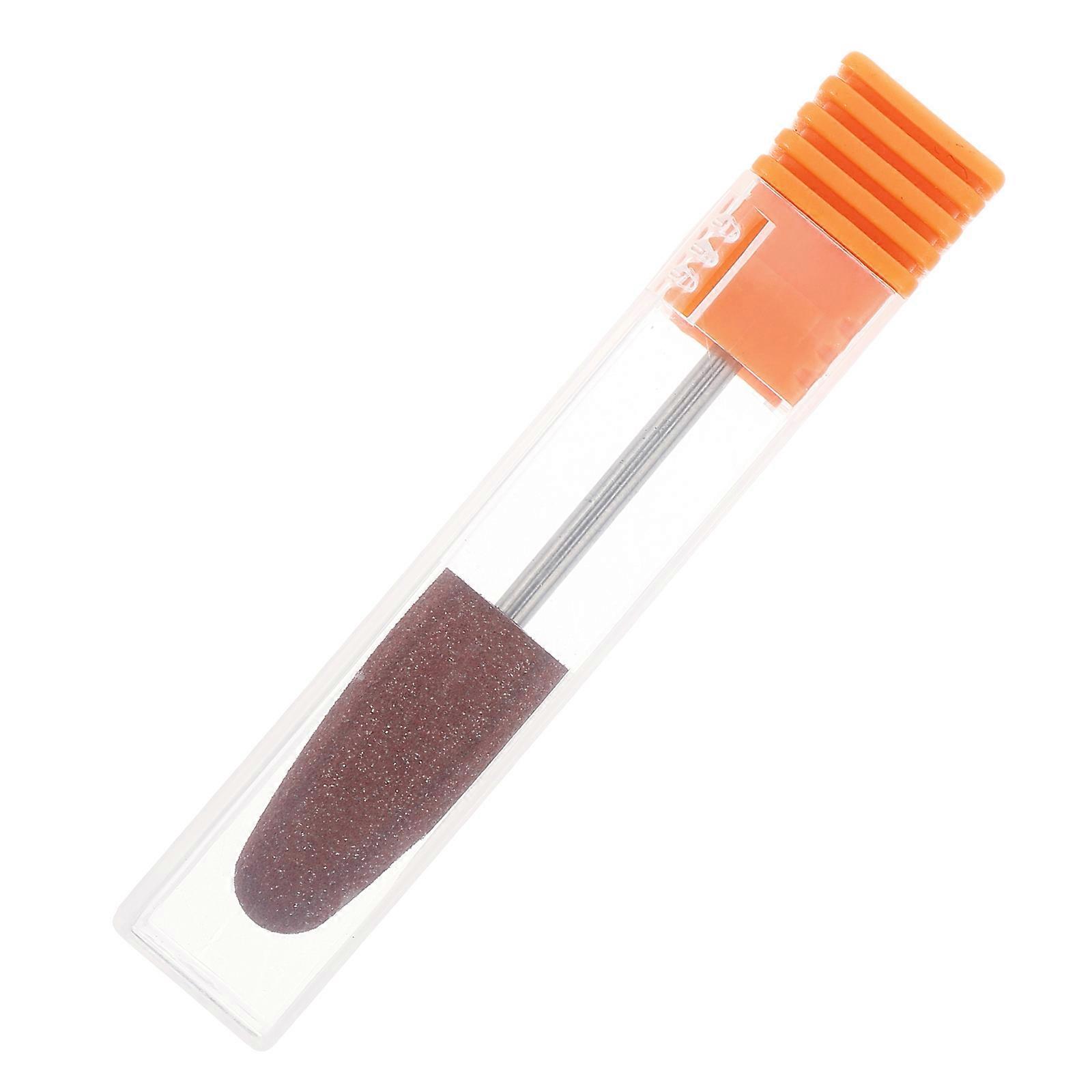 Nail Drill Bits Silicone Grinding Head for Electric Manicure 2Pcs