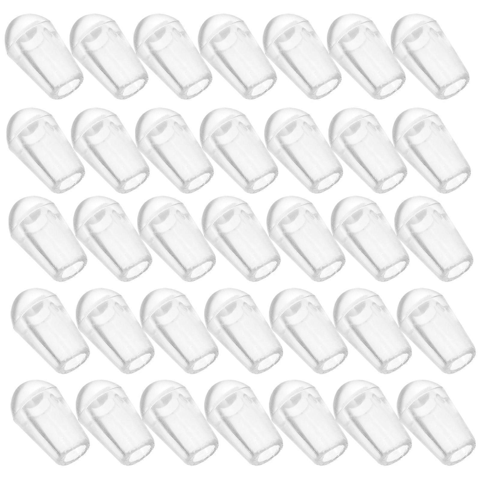 Transparent Dishwasher Rack Caps Small Round End Caps for Protection Use 1000Pcs