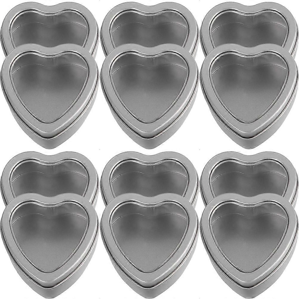 100 Pcs Heart Shaped Storage Boxes For Valentine's Day And Wedding Theme Parties To Create A Delightful Celebration Atmosphere