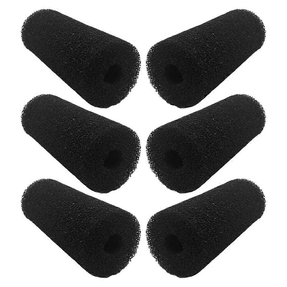 Black Aquarium Filter Sponge for Fish Tank Cleaning 12Pcs Set
