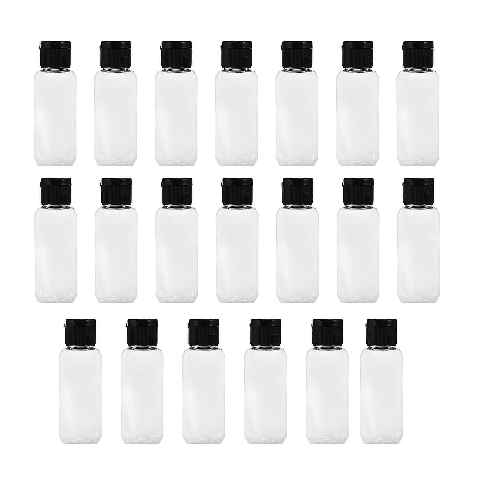 Travel Bottle Portable Refillable Bottle for Storage 40Pcs Clear Plastic Set