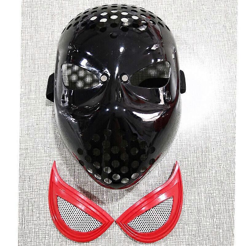 Superhero Spider Man Mask Cosplay Faceshell With Lenses Cosplay Prop Halloween