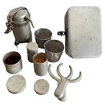 Camping Coffee Kit, Vintage Espresso Maker Set For Travel Outdoor Camping hwy