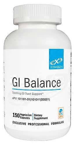 XYMOGEN GI Balance - Soothing GI Tract Support with Marshmallow Root, Licorice, Quercetin, Zinc L-Carnosine, Aloe, Gastric Mucin - Supports Gut Health + Healthy Bowel Function (150 Capsules)