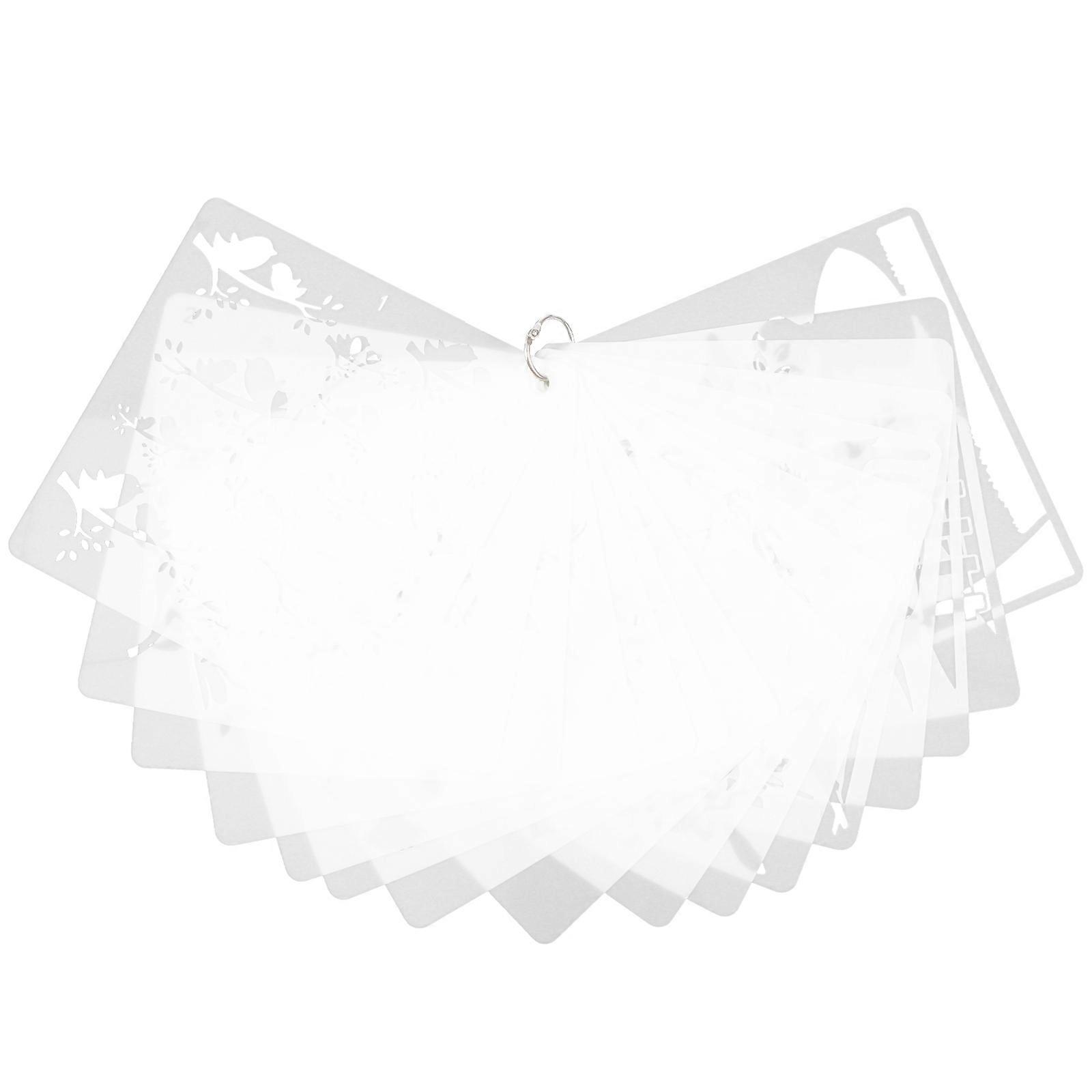Drawing Templates Hollow Template Set for Painting Use 16Pcs