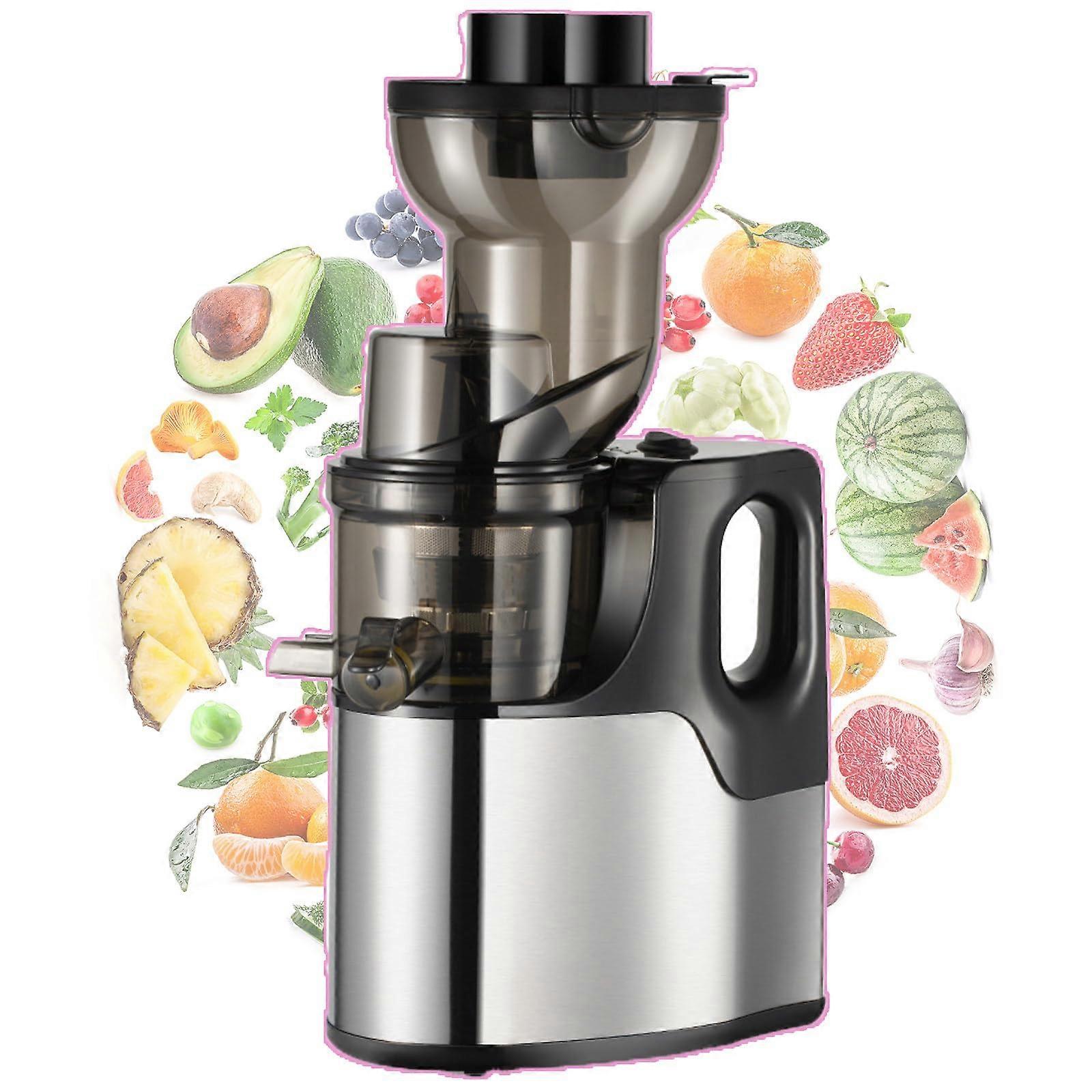 Cold Press Juicer 1500Ml Portable LowSpeed Quiet 2Speed OneTouch  Juice Yield For Fruits And Vegetables