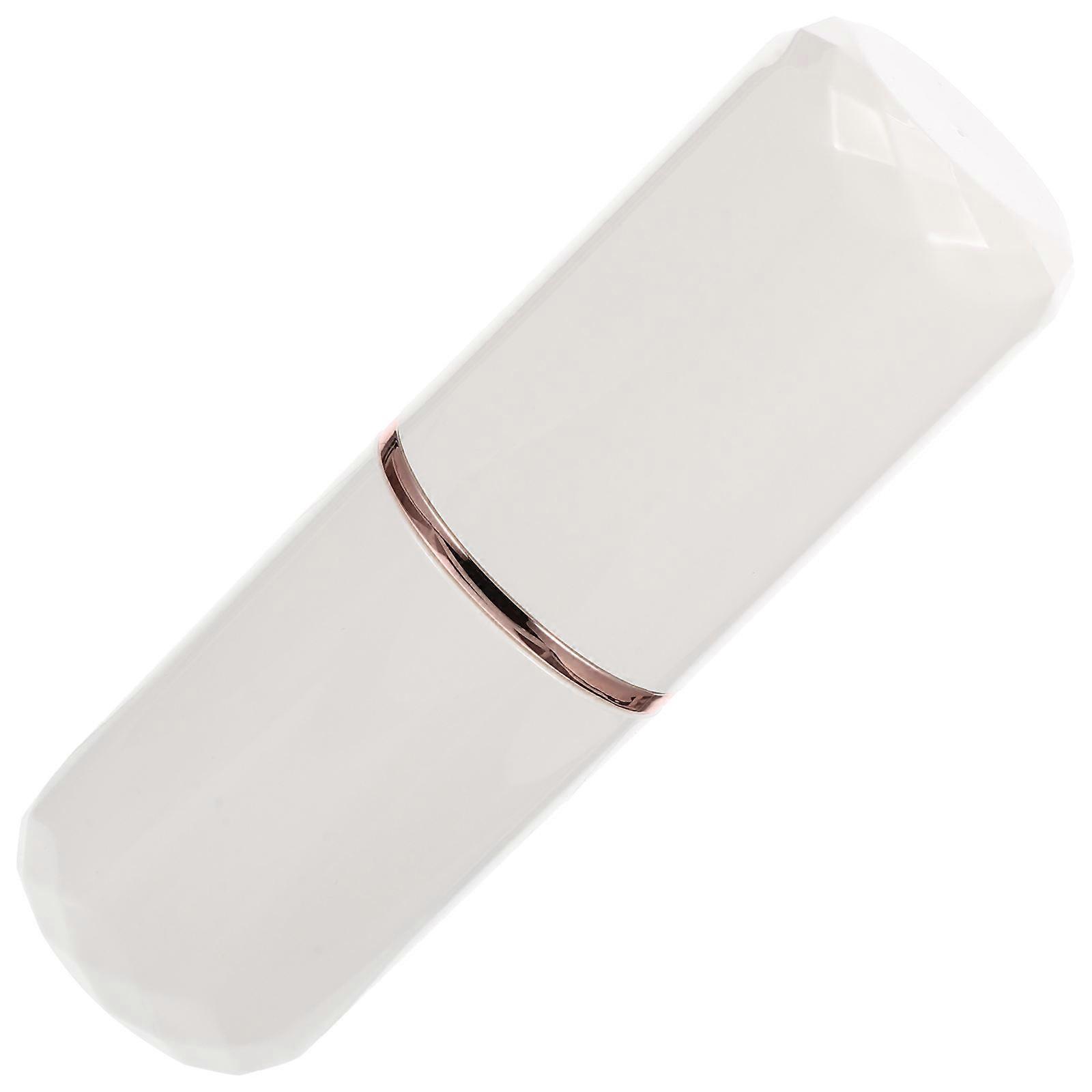Toothpaste Storage Case and Toothbrush Holder for Storage 2Pcs Portable White Cup