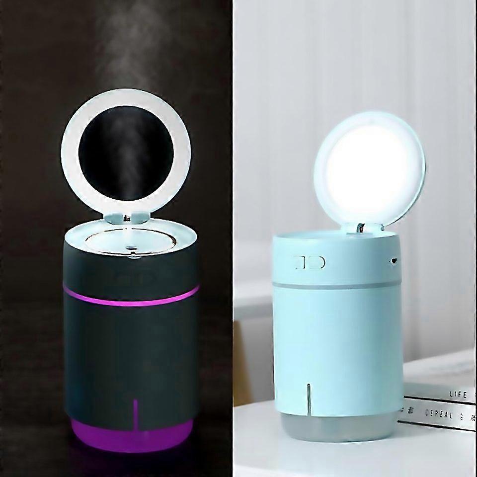 For K005 Portable Hydrating Led Fill Light Makeup Mirror Usb Mini Humidifier