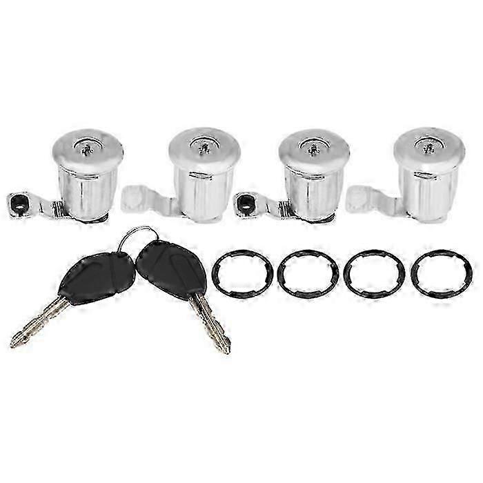 Door Lock Set for Citroen Berlingo 252522 Car Door Lock Cylinder Set with Keys for Peugeot