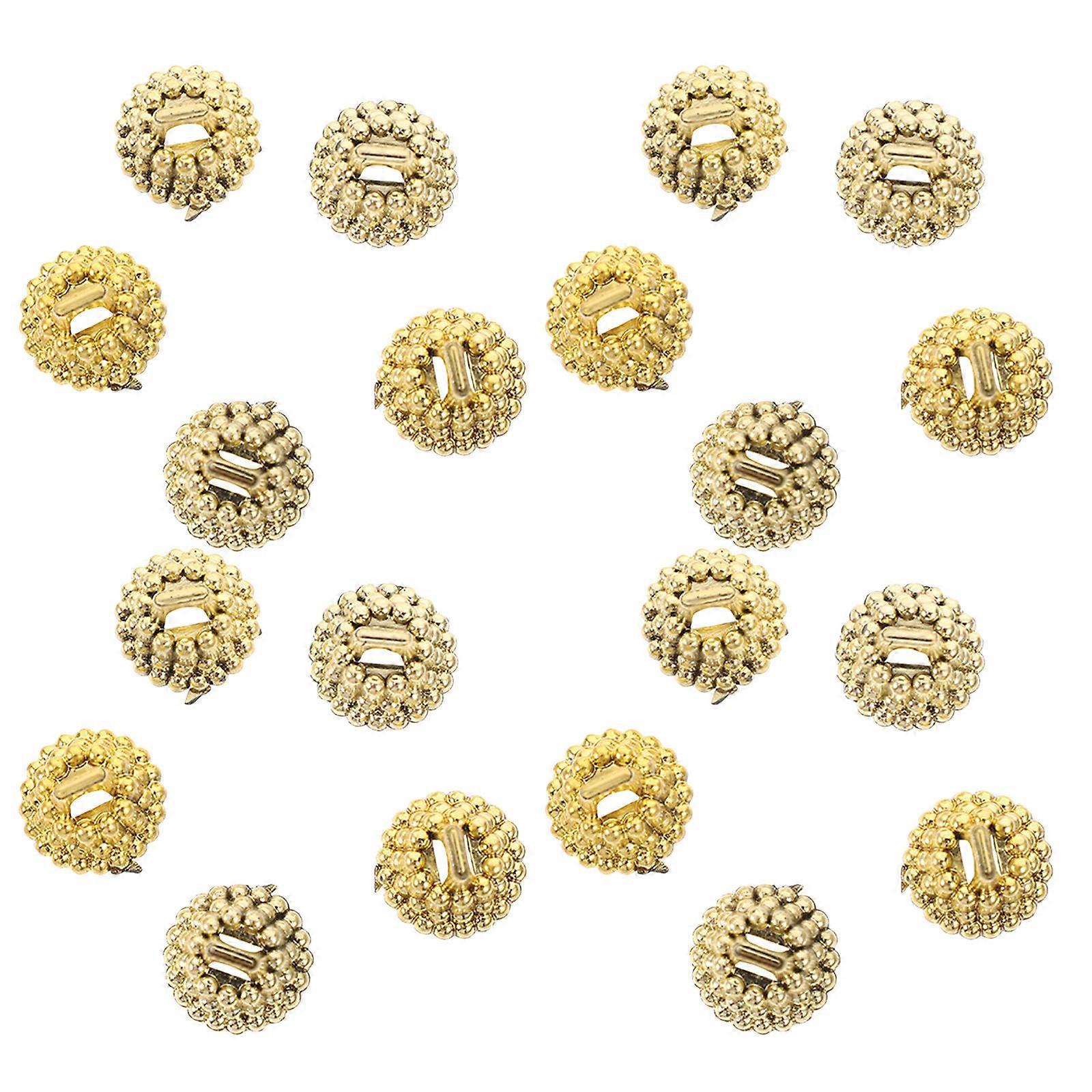 Christmas Ornament Caps Plastic Replacement Tops for DIY 300Pcs Kit
