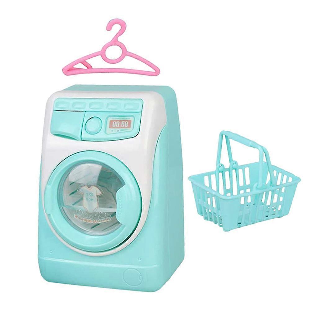 Mini Washer Washing Machine Play Set for Kids Playing 3Sets Plastic Toy